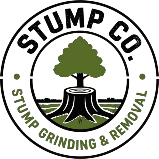 Stump Co. stump grinding and removal logo